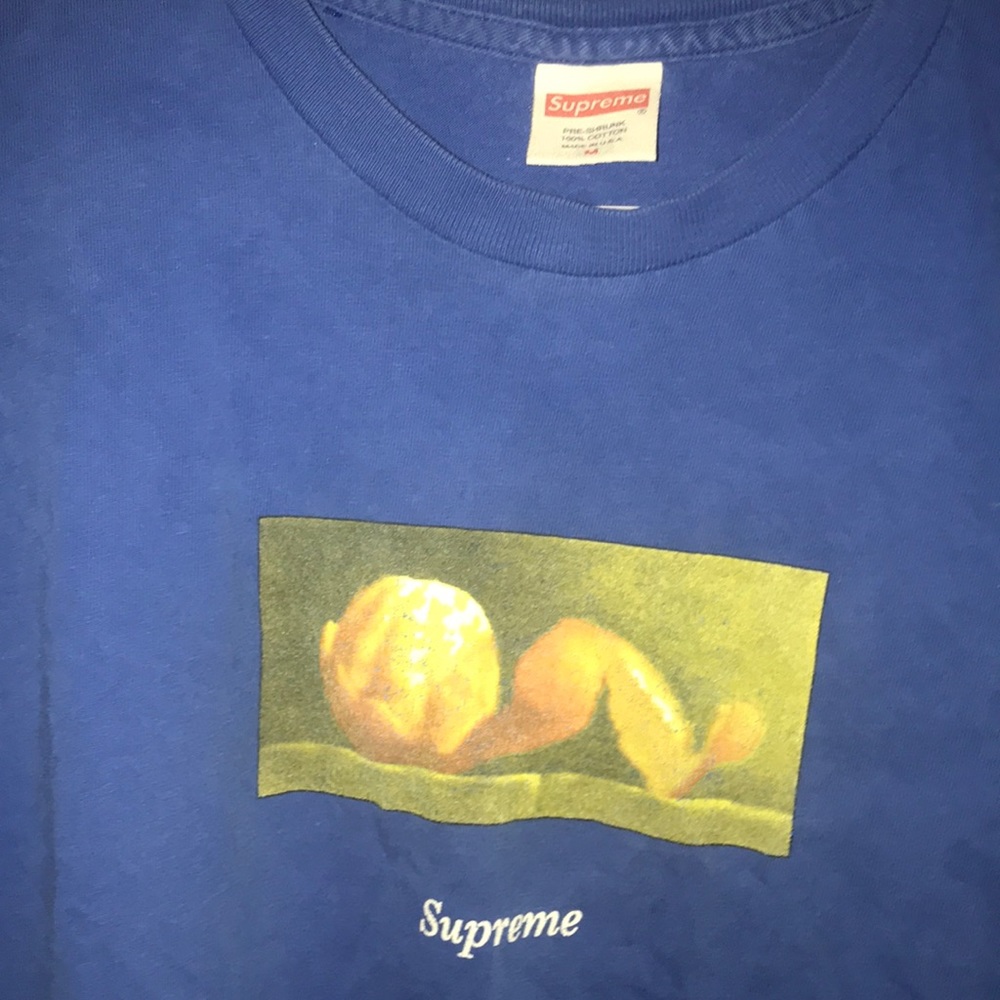 Orange peel tee